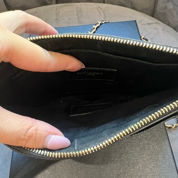 New Saint Laurent Monogram Wristlet - Picture 14 of 15